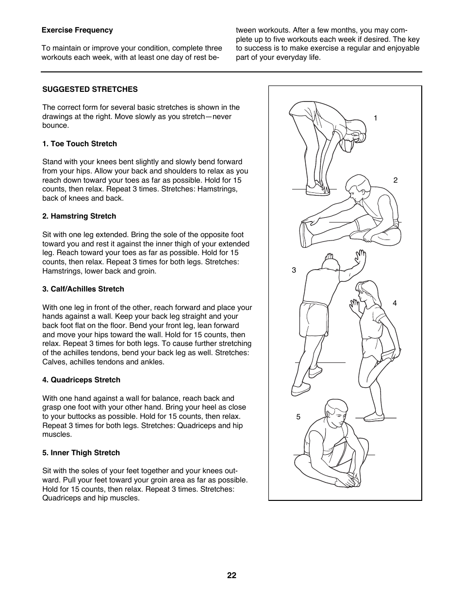 ProForm 590QS 831.299243 User Manual | Page 22 / 26