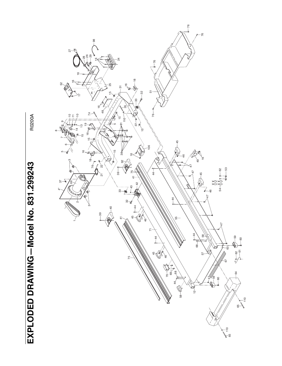 R0200a | ProForm 590QS 831.299243 User Manual | Page 24 / 26