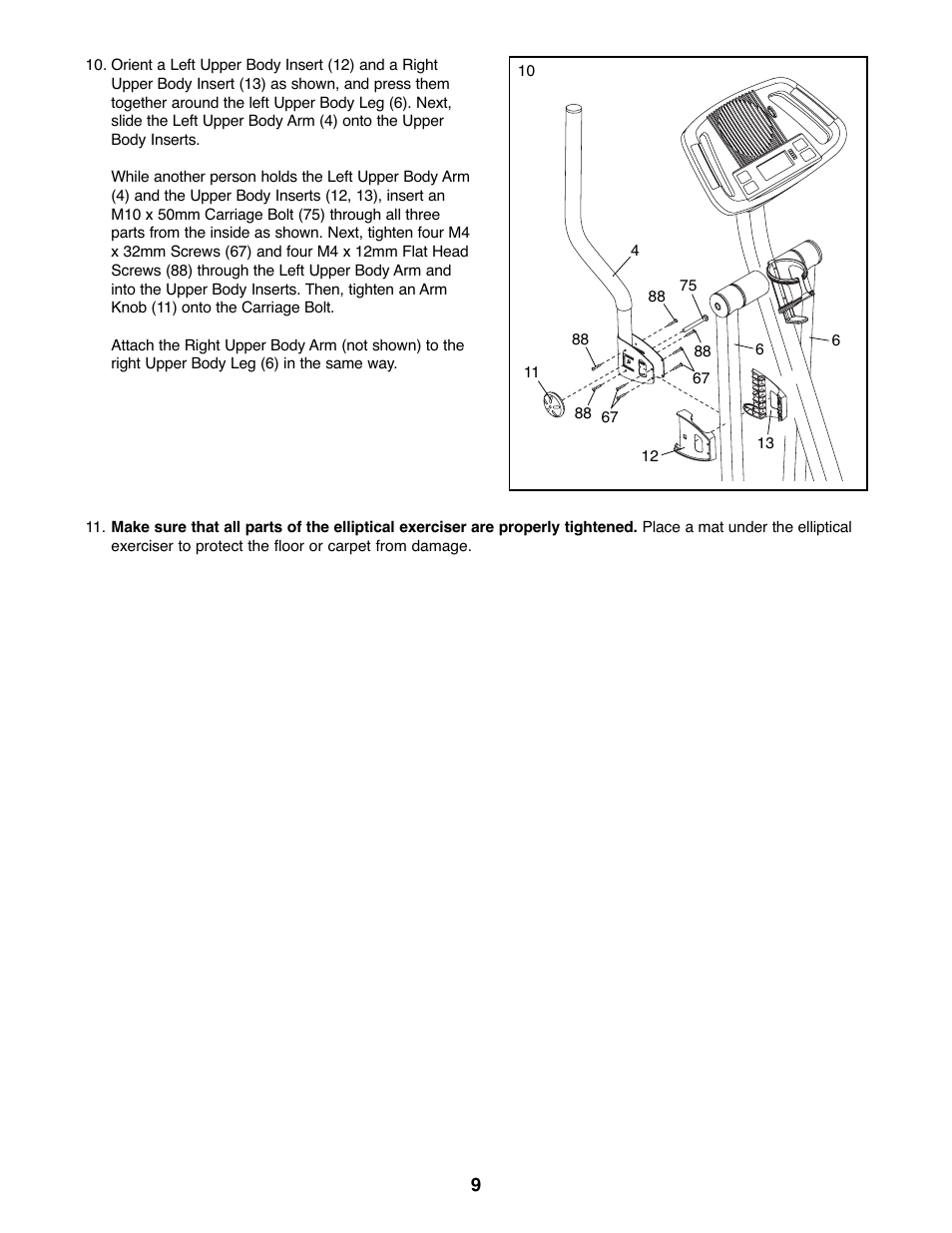 ProForm 330 PFEL3226.0 User Manual | Page 9 / 20