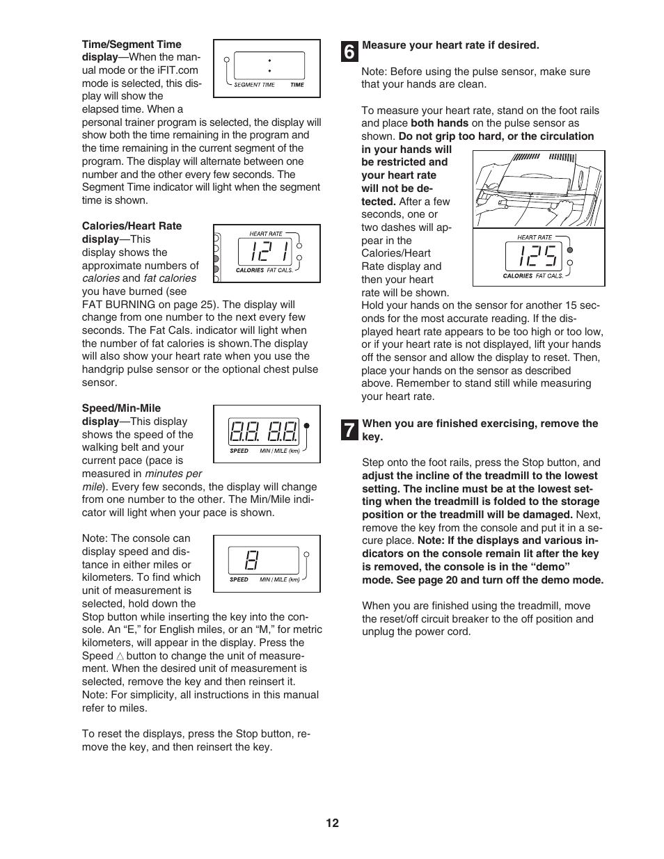 ProForm 785ss PFTL79103 User Manual | Page 12 / 30