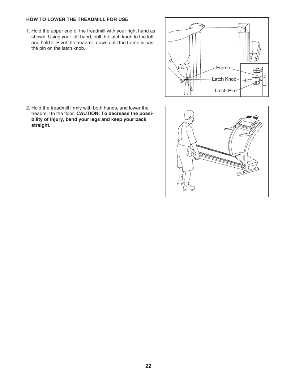 ProForm 785ss PFTL79103 User Manual | Page 22 / 30