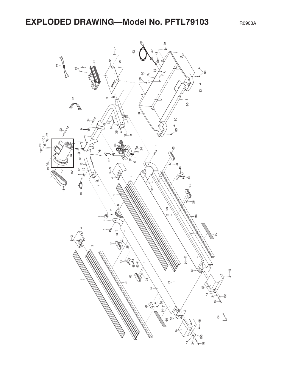 R0903a | ProForm 785ss PFTL79103 User Manual | Page 28 / 30