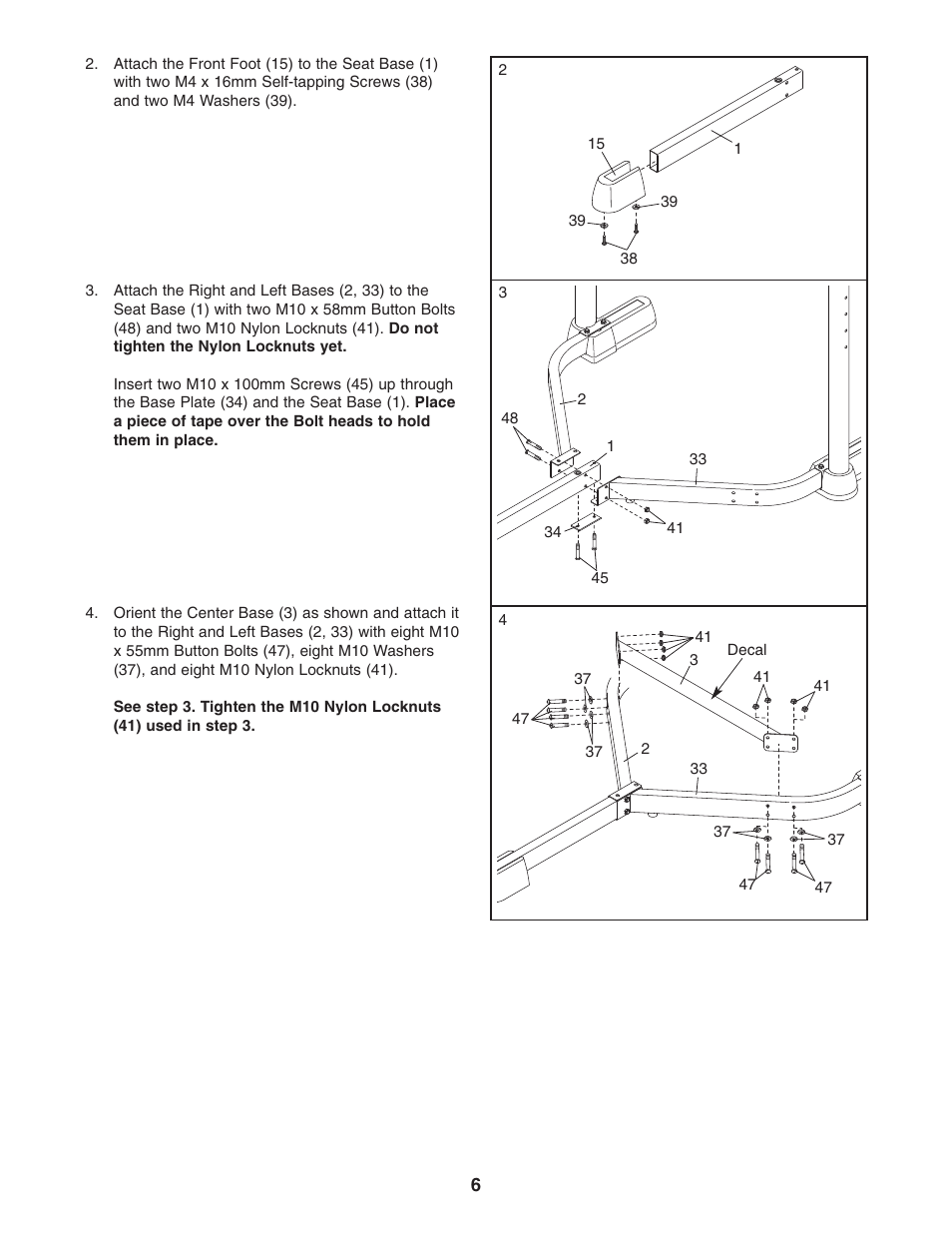 ProForm PFANBE2525.0 User Manual | Page 6 / 16