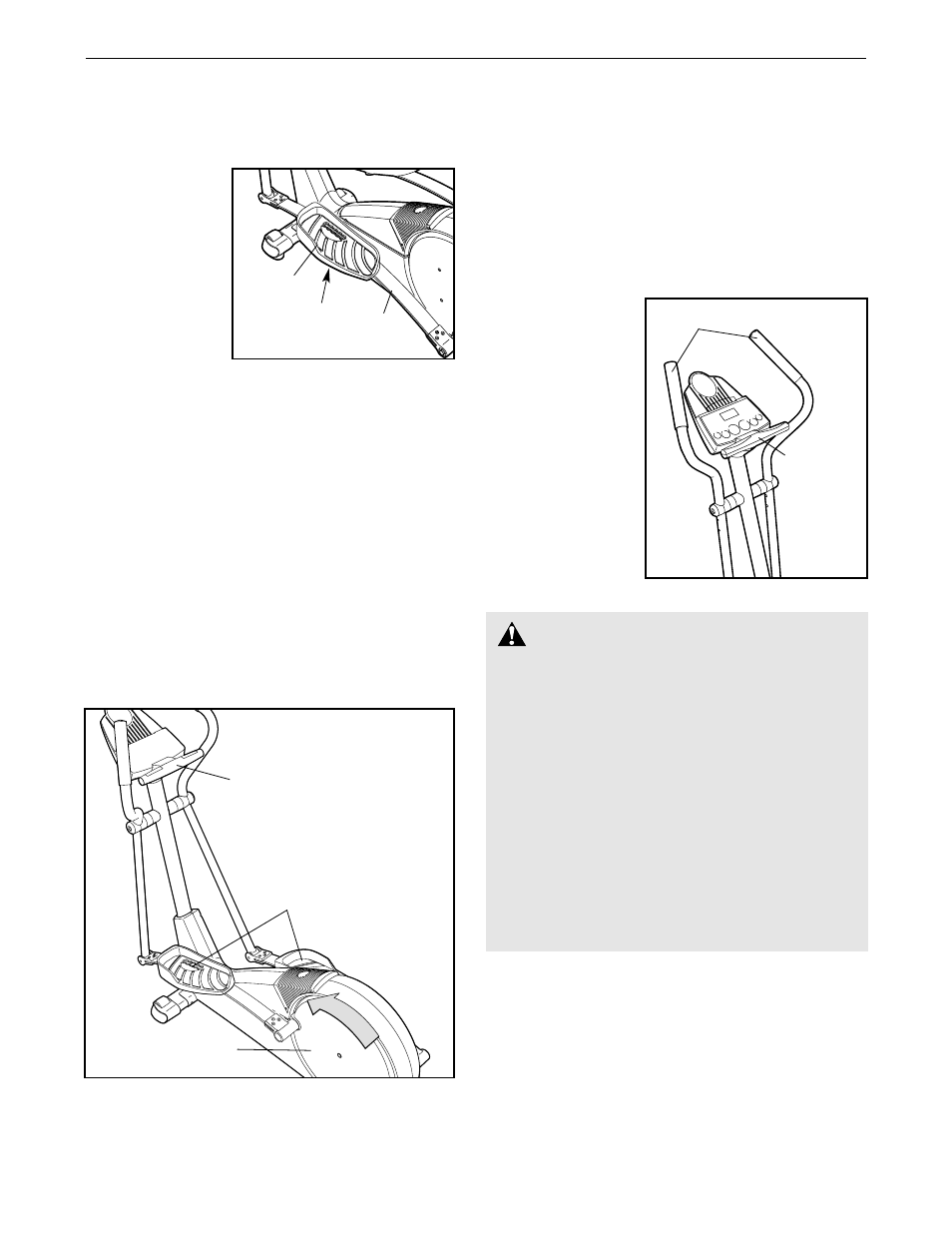 How to use the elliptical crosstrainer, Caution | ProForm CardioCross Trainer 831.285284 User Manual | Page 9 / 24