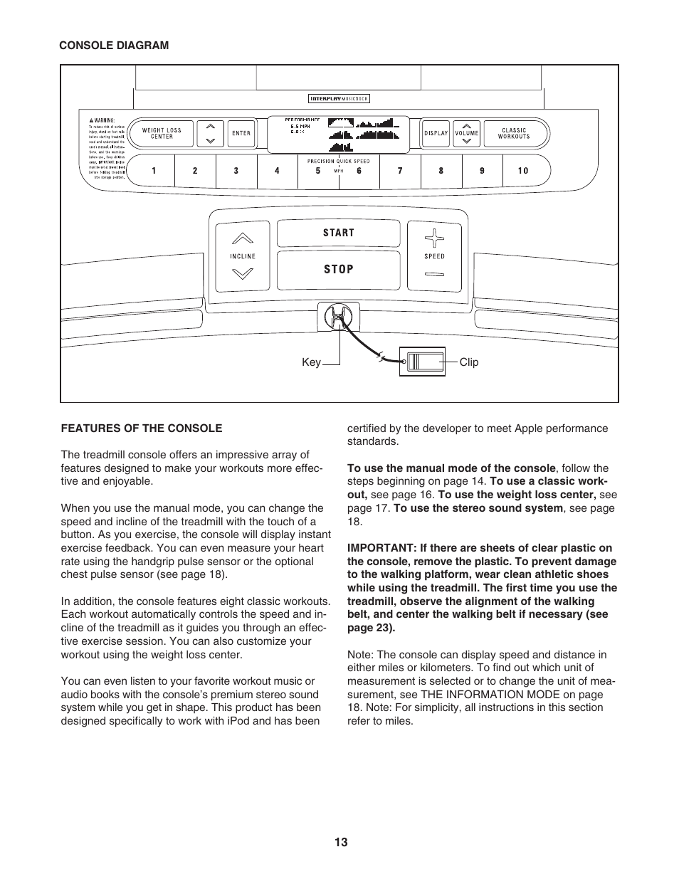 ProForm 831.24755.0 User Manual | Page 13 / 32