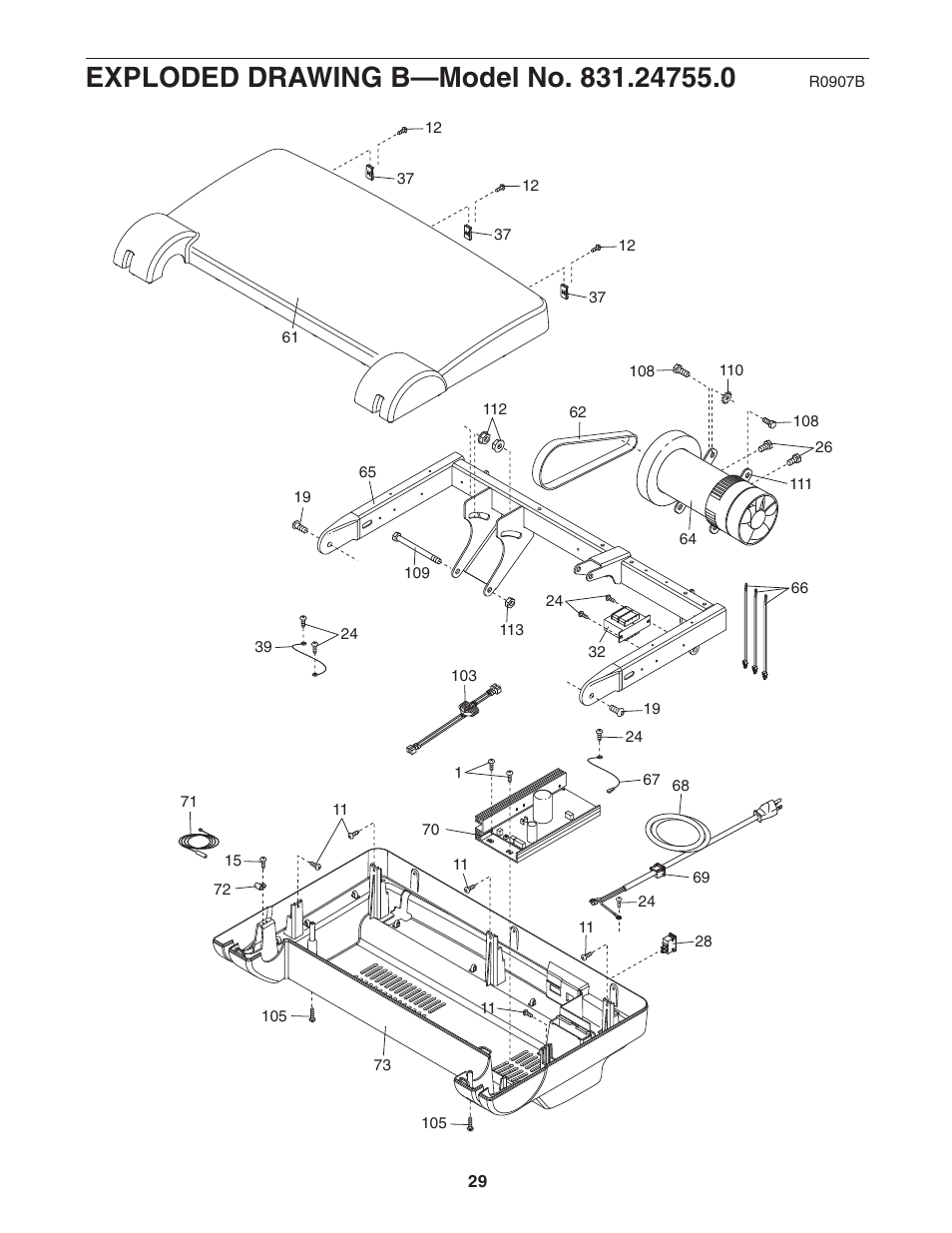 ProForm 831.24755.0 User Manual | Page 29 / 32