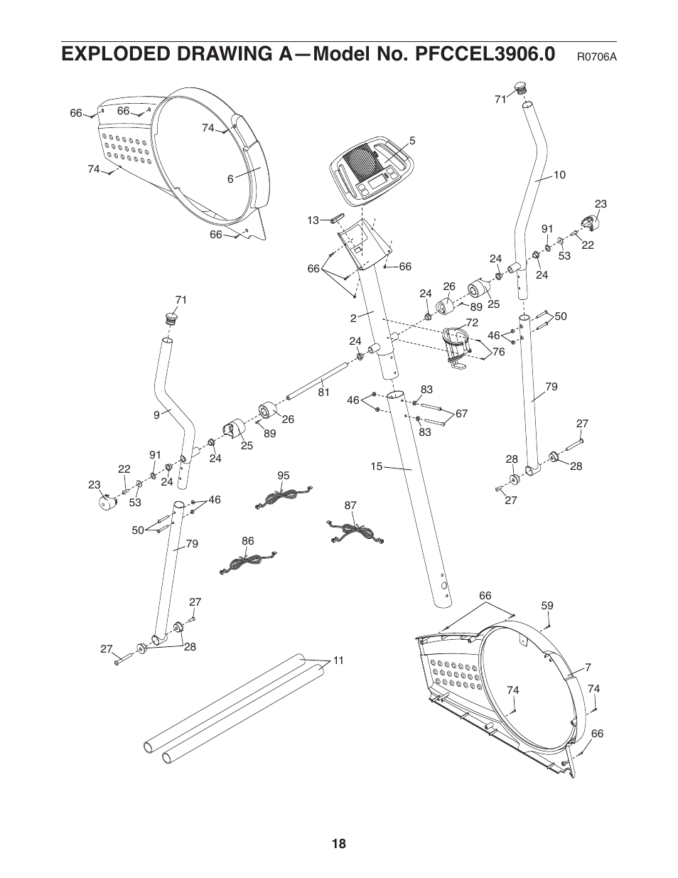 ProForm PFCCEL3906.0 User Manual | Page 18 / 20