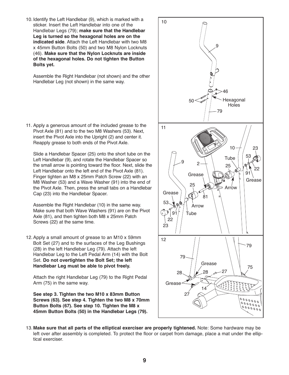 ProForm PFCCEL3906.0 User Manual | Page 9 / 20