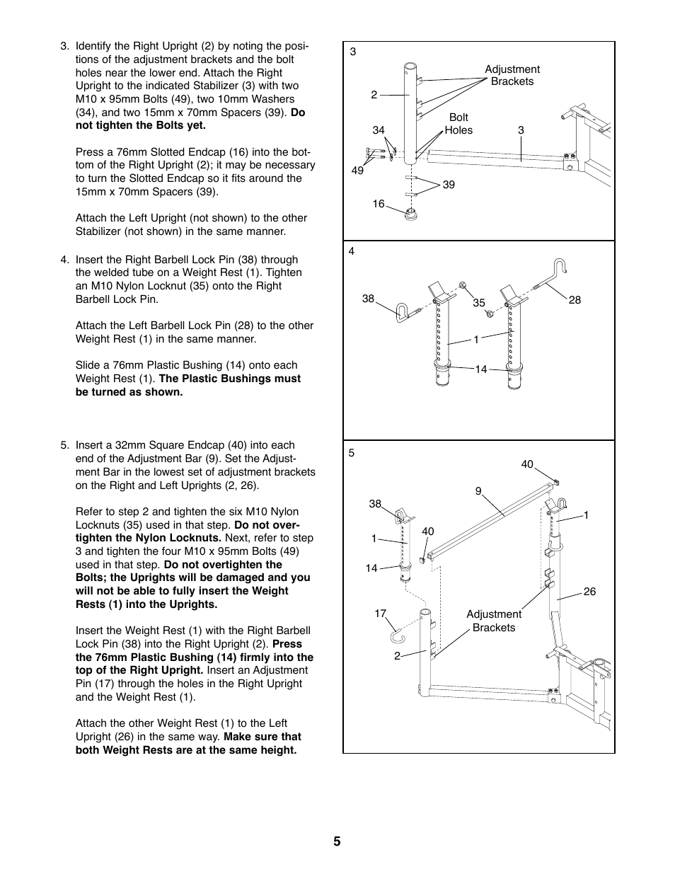 ProForm PFBE30790 User Manual | Page 5 / 14