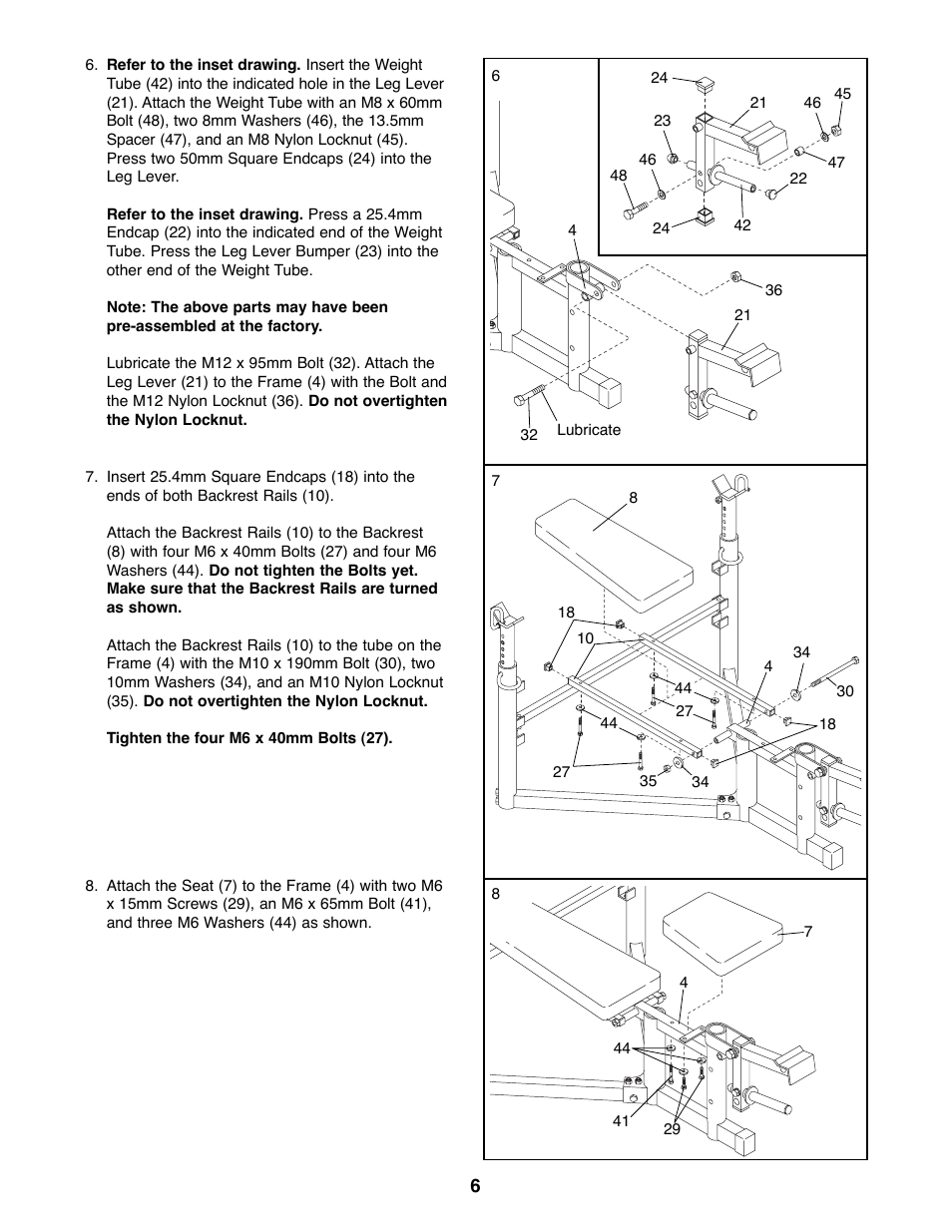 ProForm PFBE30790 User Manual | Page 6 / 14