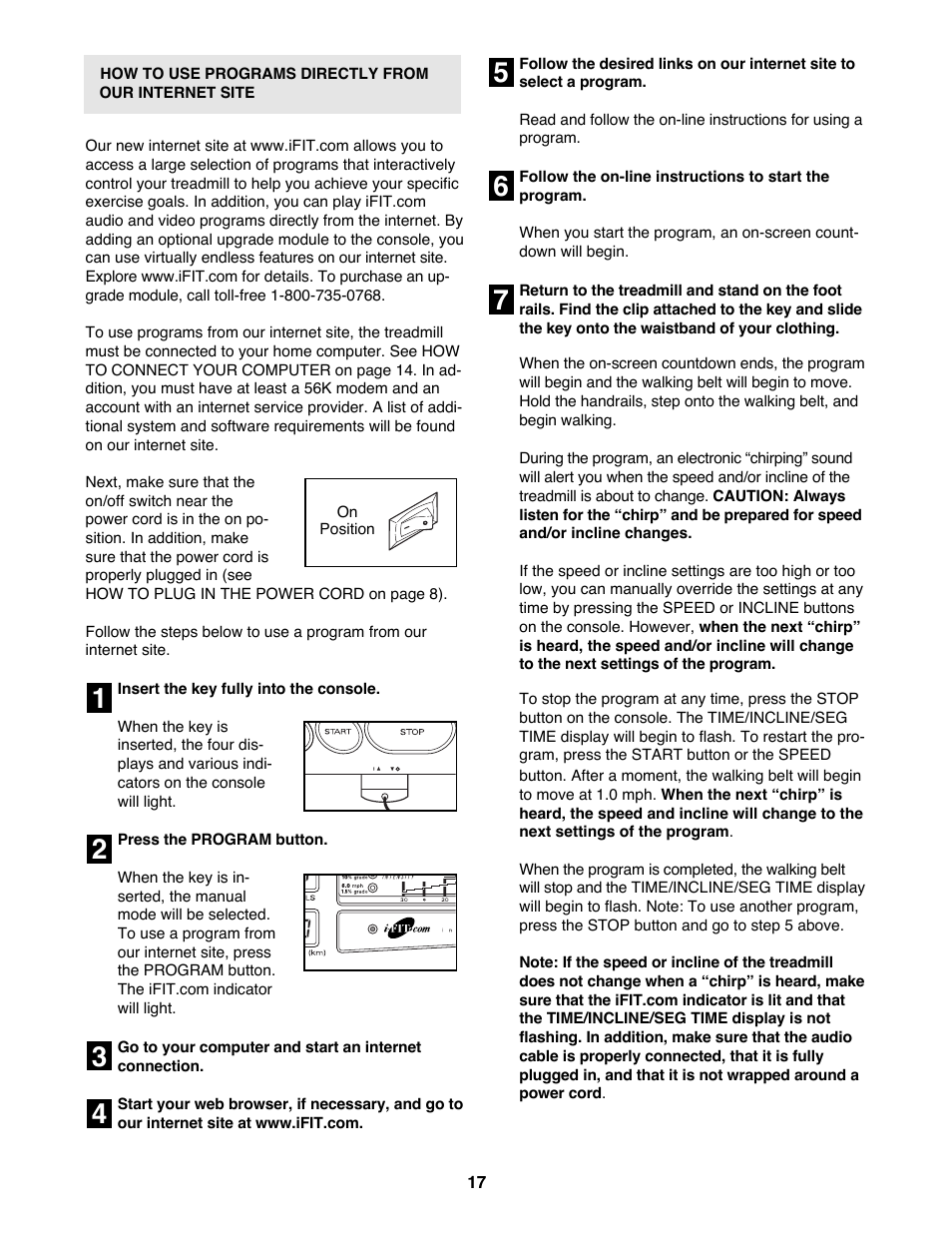 ProForm 831.299263 User Manual | Page 17 / 26