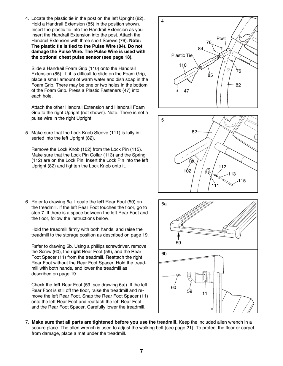 ProForm 831.299263 User Manual | Page 7 / 26