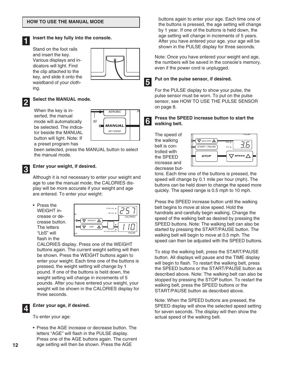 ProForm T10.0 PFTL05051 User Manual | Page 12 / 26