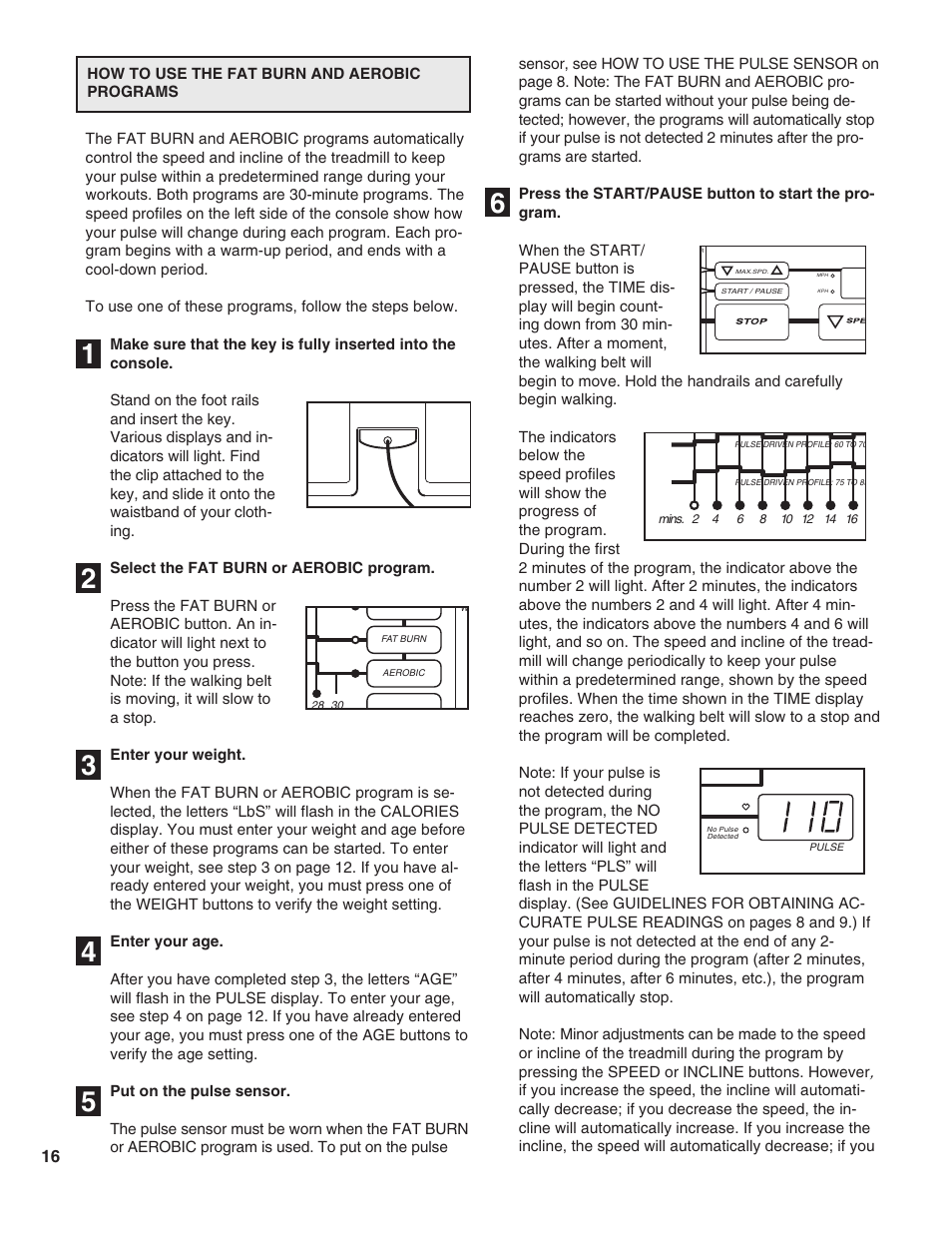 ProForm T10.0 PFTL05051 User Manual | Page 16 / 26