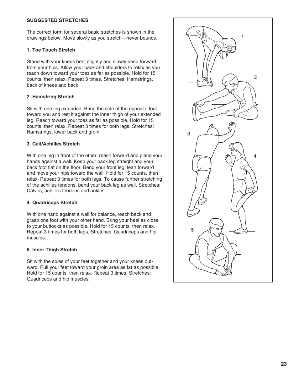 ProForm T10.0 PFTL05051 User Manual | Page 23 / 26