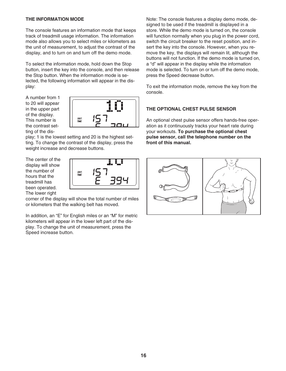 ProForm CrossTrainer PFTL57507.0 User Manual | Page 16 / 28