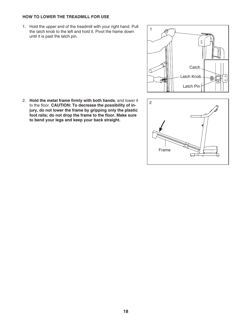 ProForm CrossTrainer PFTL57507.0 User Manual | Page 18 / 28