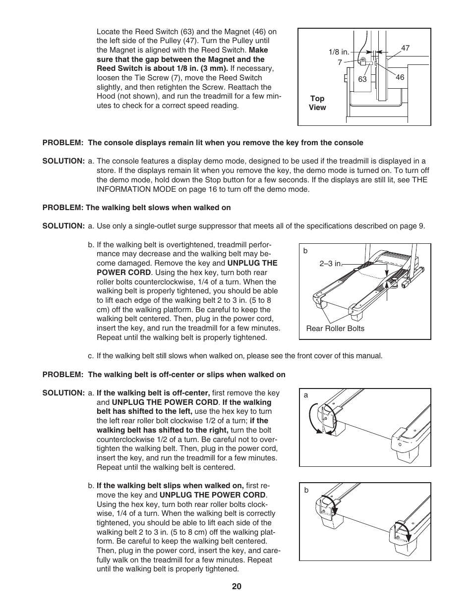 ProForm CrossTrainer PFTL57507.0 User Manual | Page 20 / 28