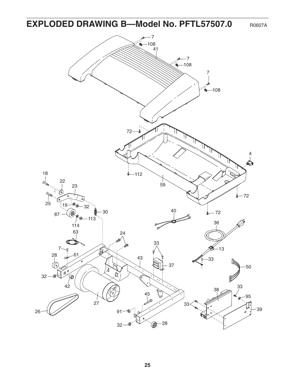 ProForm CrossTrainer PFTL57507.0 User Manual | Page 25 / 28