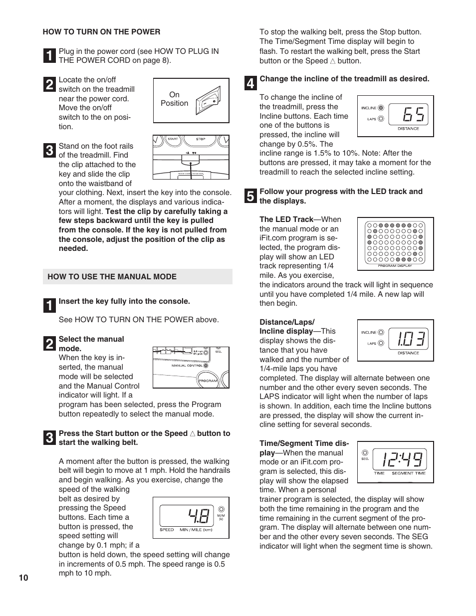 ProForm 785Pi PFTL79190 User Manual | Page 10 / 26