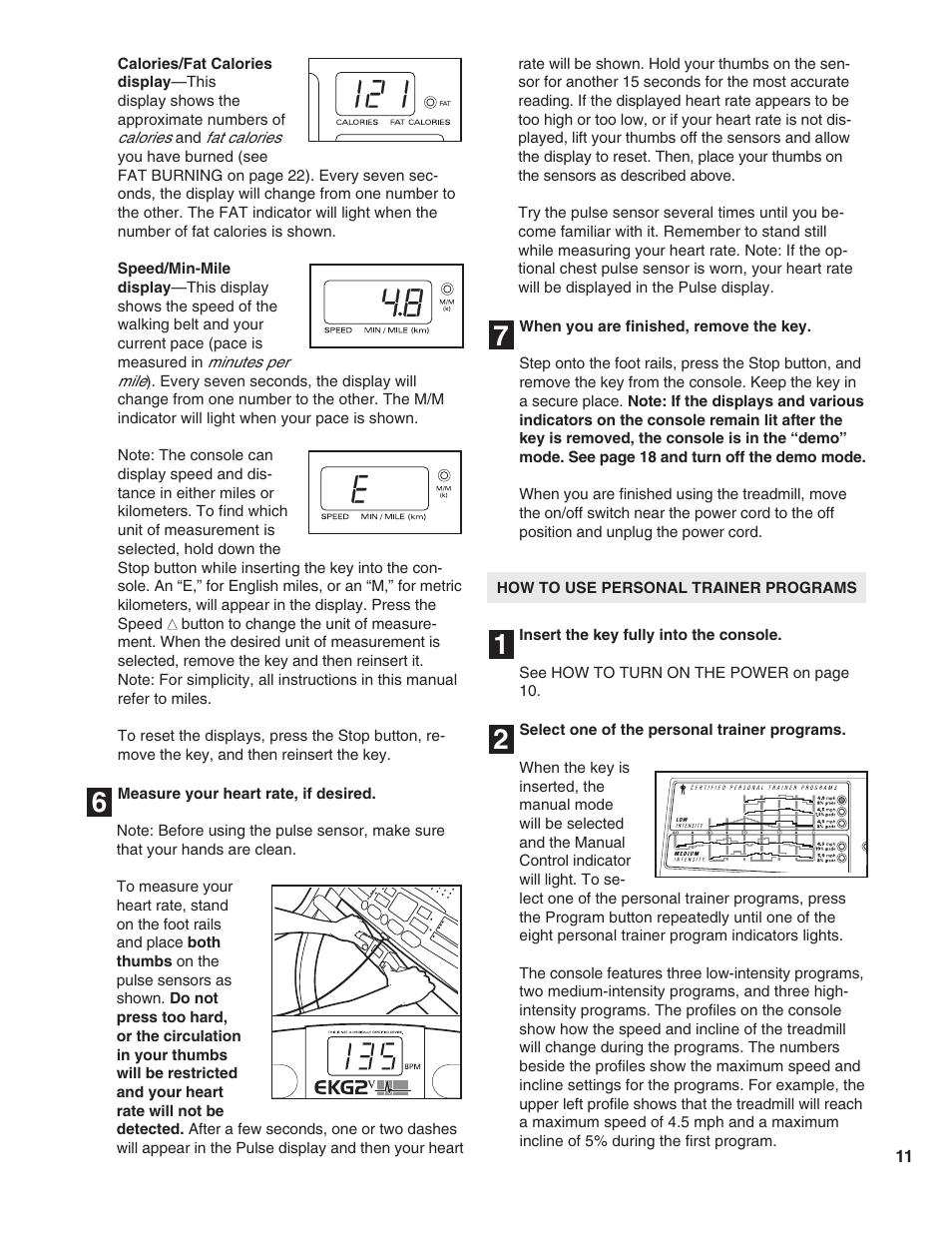 ProForm 785Pi PFTL79190 User Manual | Page 11 / 26