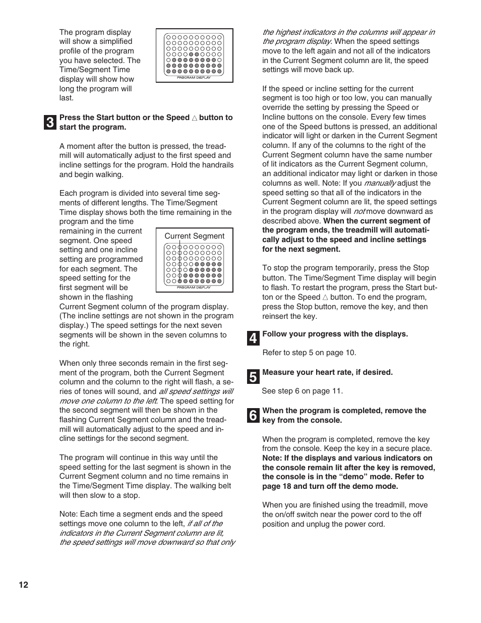 ProForm 785Pi PFTL79190 User Manual | Page 12 / 26