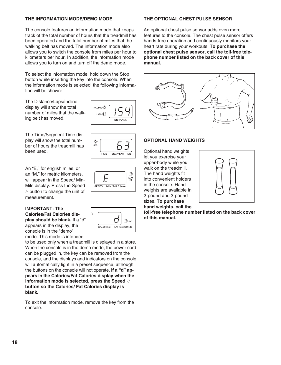 ProForm 785Pi PFTL79190 User Manual | Page 18 / 26