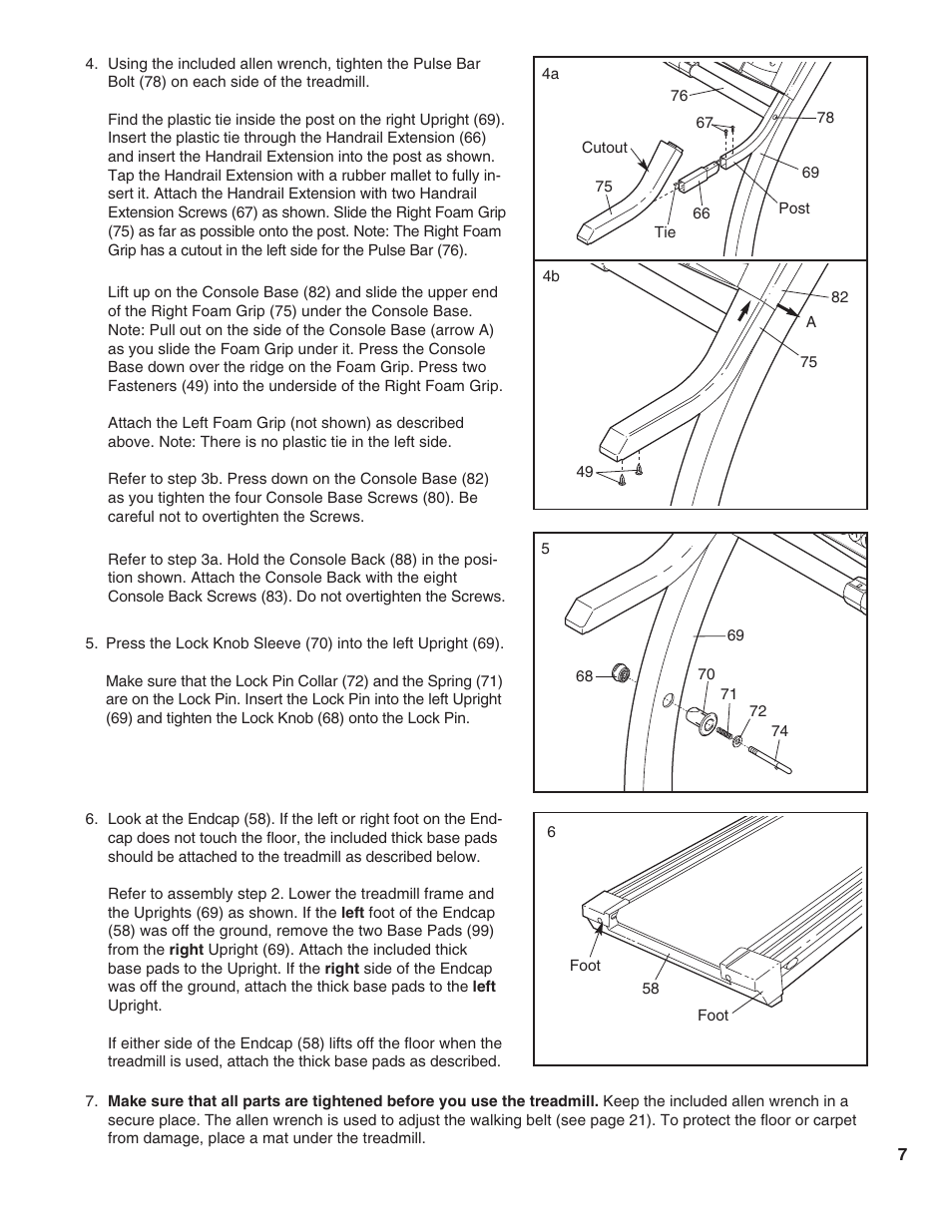 ProForm 785Pi PFTL79190 User Manual | Page 7 / 26