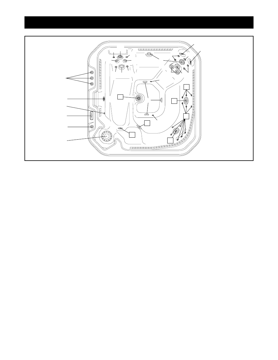 Spa shell diagram | ProForm PFSW73900 User Manual | Page 11 / 20