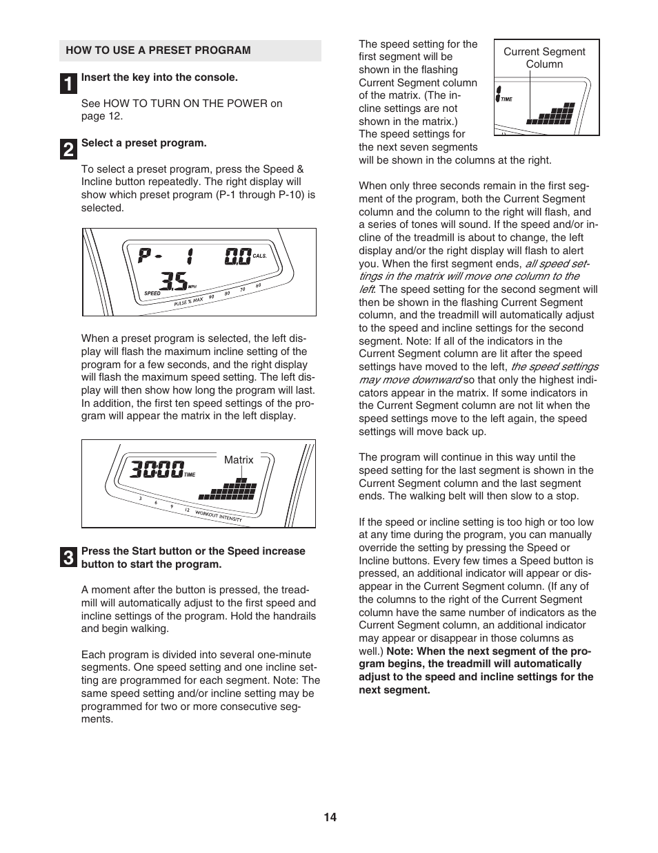 ProForm 1500 PFTL94105.1 User Manual | Page 14 / 30