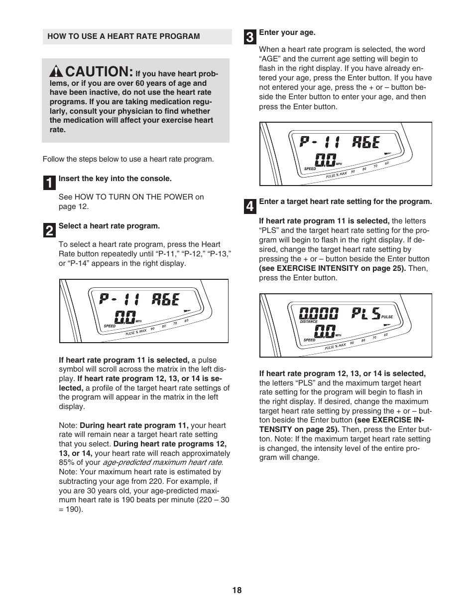 43 2 1 caution | ProForm 1500 PFTL94105.1 User Manual | Page 18 / 30