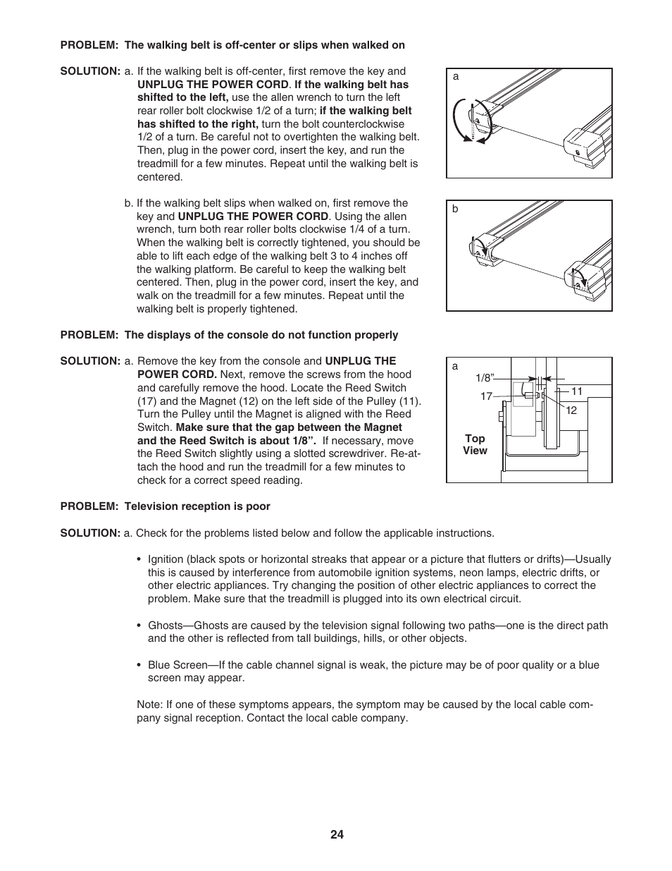 ProForm 1500 PFTL94105.1 User Manual | Page 24 / 30