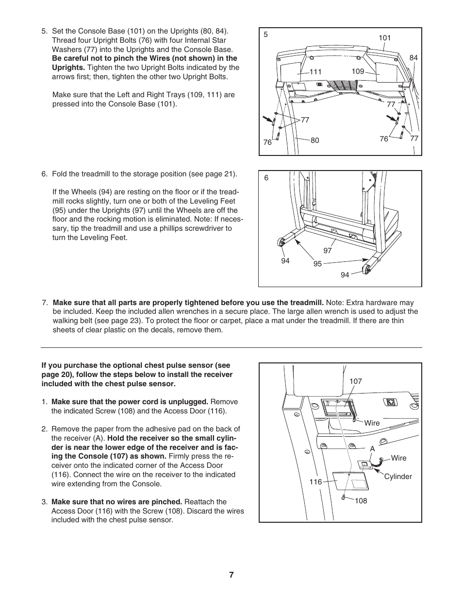 ProForm PFTL79022 User Manual | Page 7 / 30