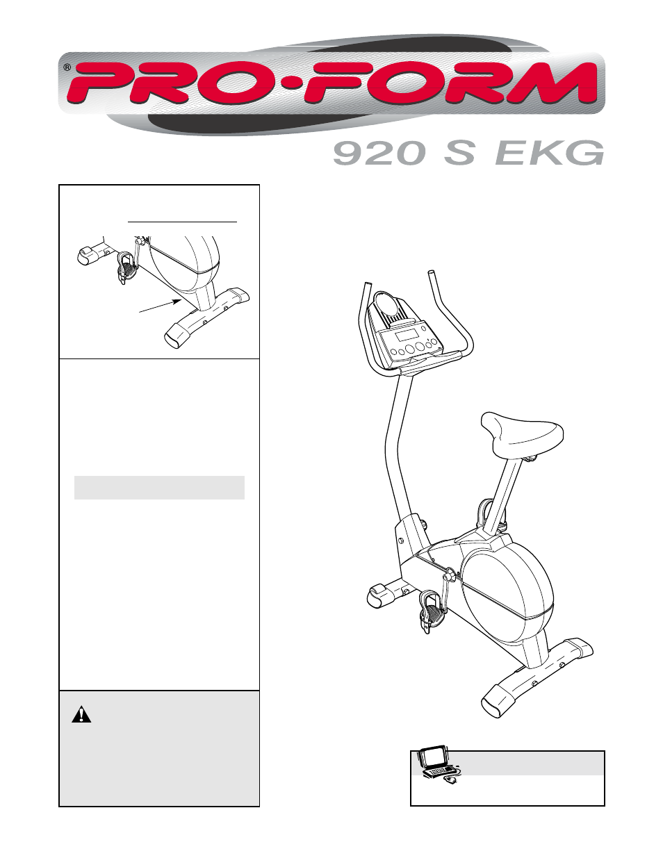ProForm PFCCEX17910 User Manual | 16 pages
