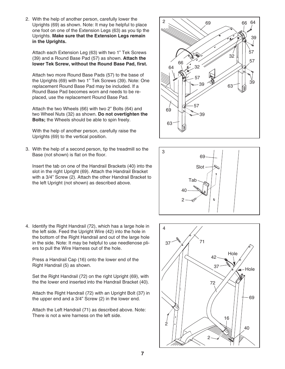 ProForm 365s CrossWalk 831.295030 User Manual | Page 7 / 22