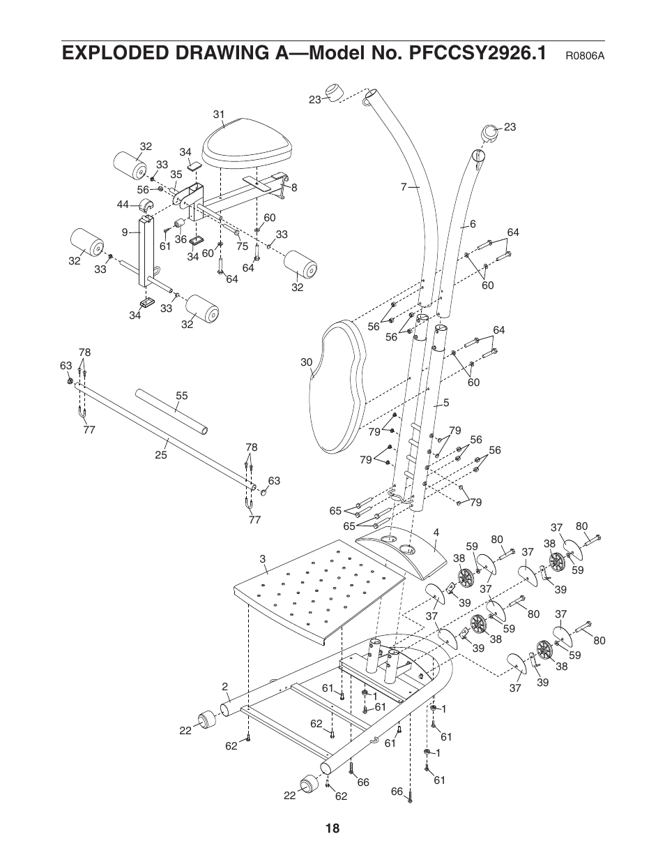 ProForm Recoil PFCCSY2926.1 User Manual | Page 18 / 20