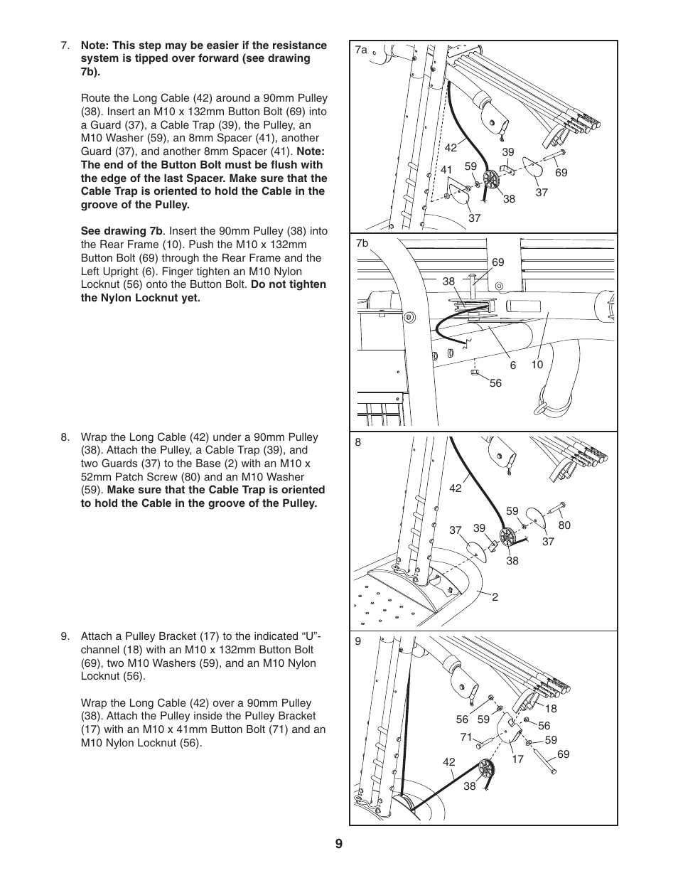 ProForm Recoil PFCCSY2926.1 User Manual | Page 9 / 20