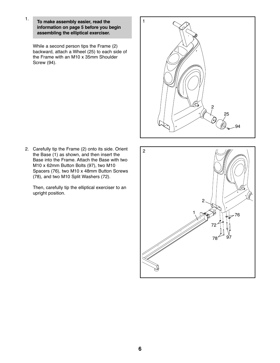 ProForm PFEL05807.0 User Manual | Page 6 / 28