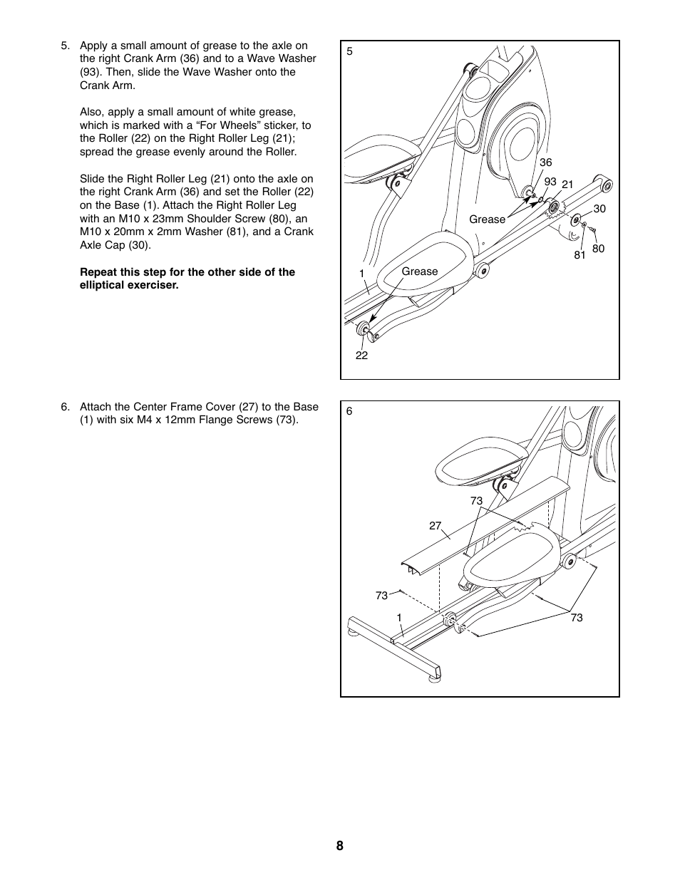 ProForm PFEL05807.0 User Manual | Page 8 / 28