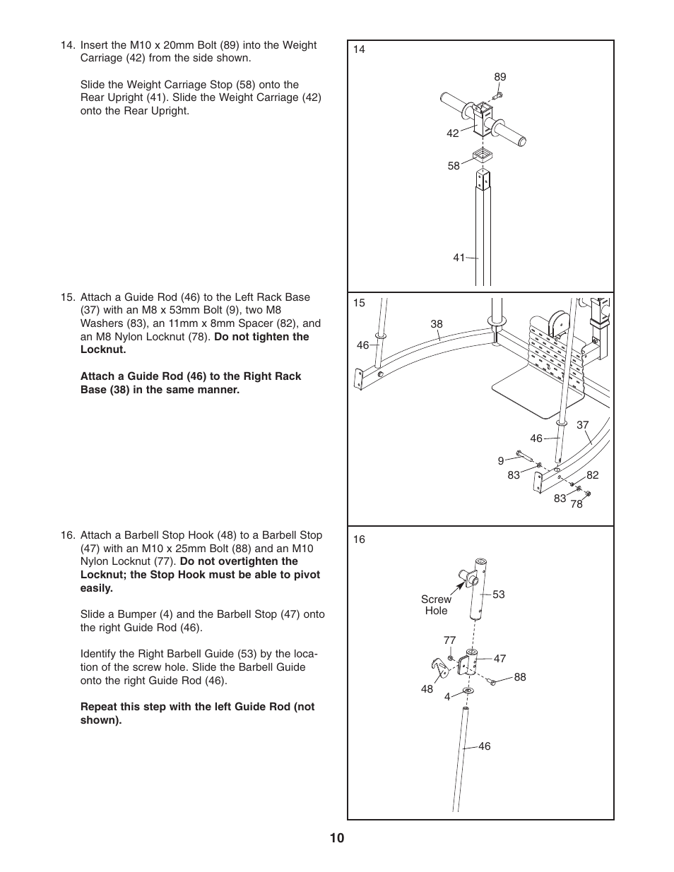 ProForm PFANBE3525.0 User Manual | Page 10 / 24