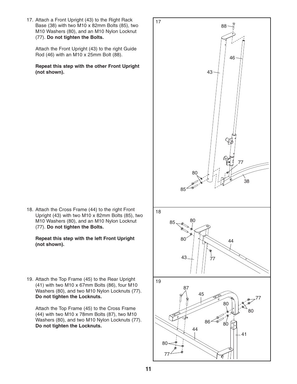 ProForm PFANBE3525.0 User Manual | Page 11 / 24