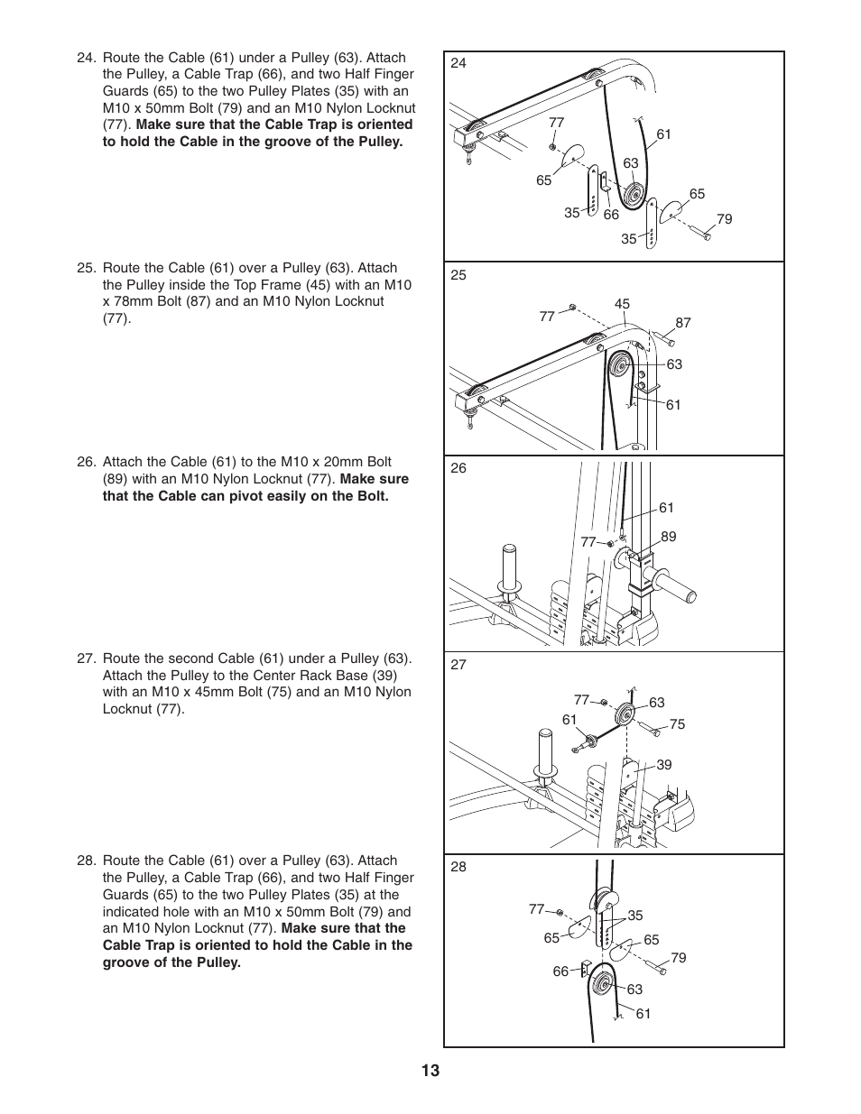 ProForm PFANBE3525.0 User Manual | Page 13 / 24