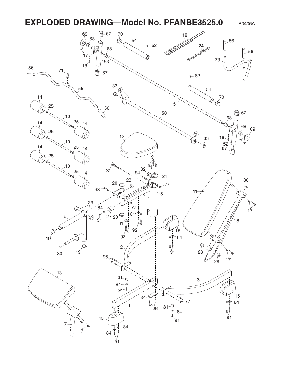 ProForm PFANBE3525.0 User Manual | Page 22 / 24