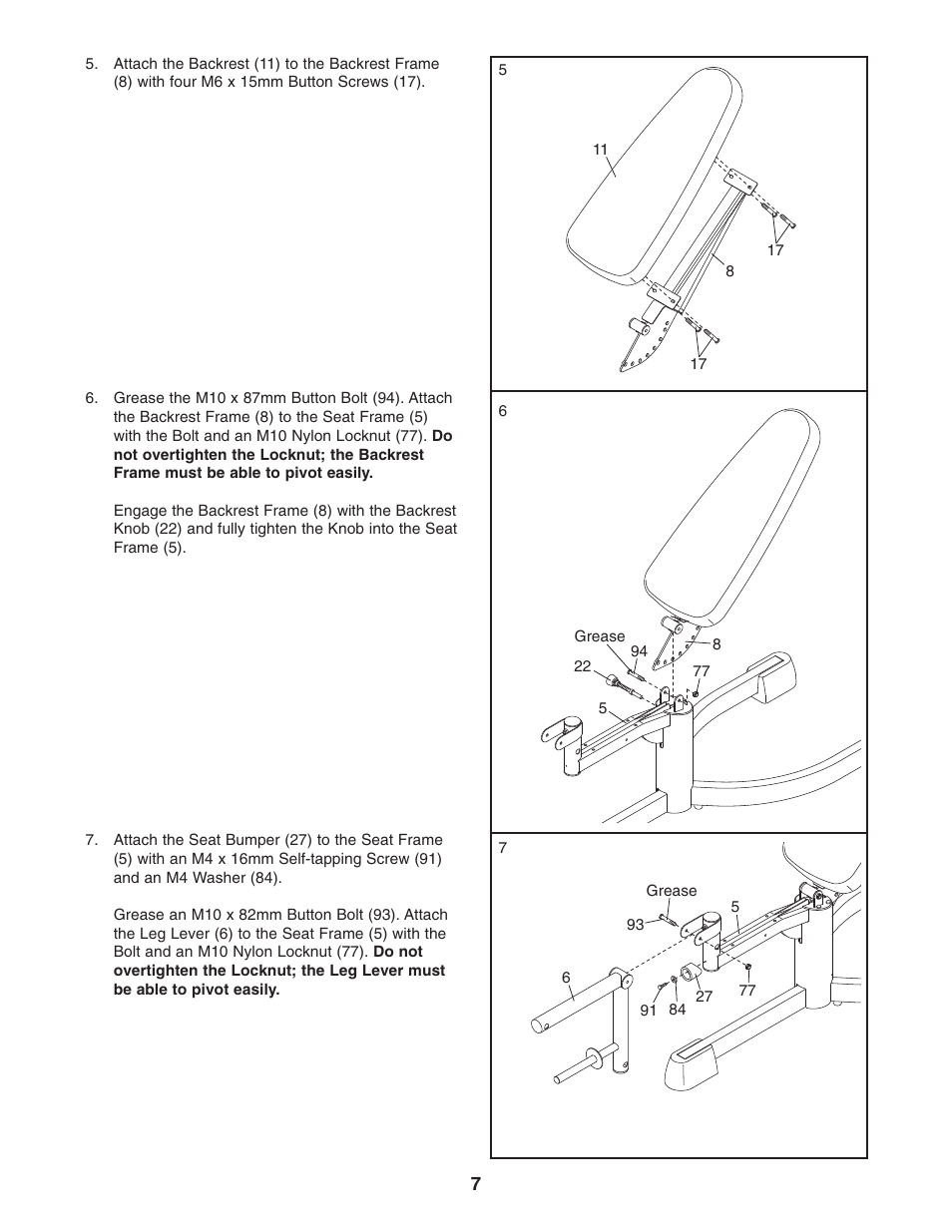 ProForm PFANBE3525.0 User Manual | Page 7 / 24