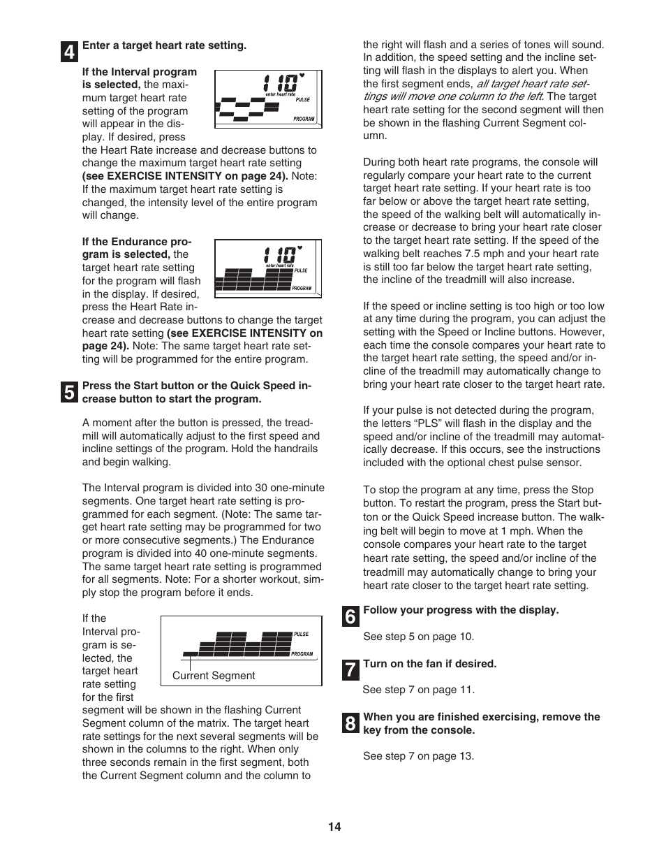 ProForm Xp 650 E 831.29606.1 User Manual | Page 14 / 30