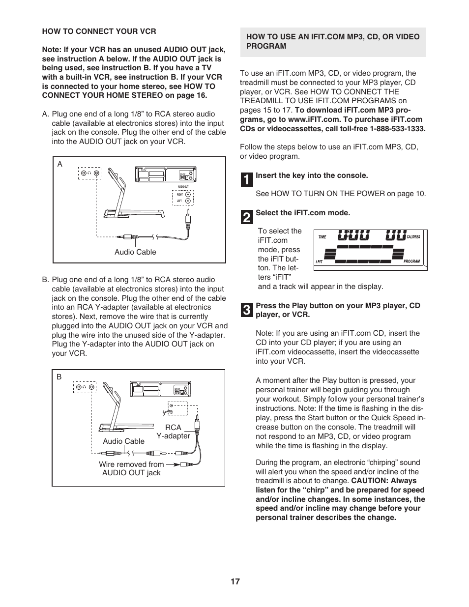 ProForm Xp 650 E 831.29606.1 User Manual | Page 17 / 30