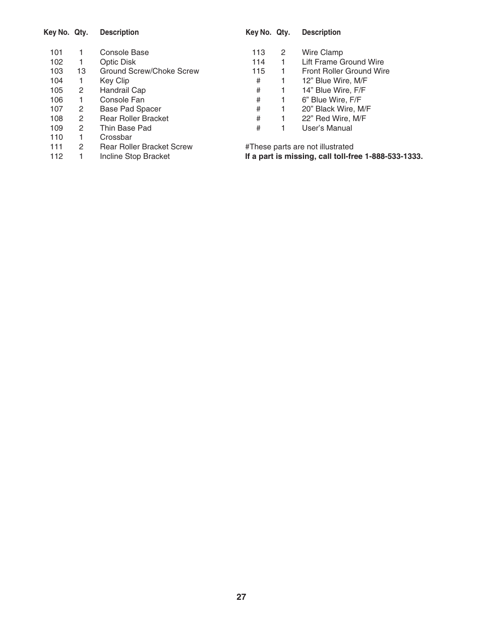 ProForm Xp 650 E 831.29606.1 User Manual | Page 27 / 30