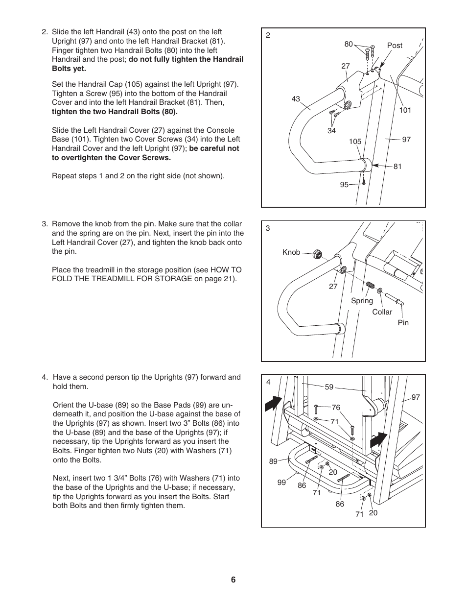 ProForm Xp 650 E 831.29606.1 User Manual | Page 6 / 30