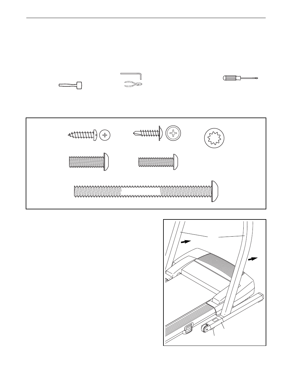 Assembly | ProForm CS9e User Manual | Page 6 / 34