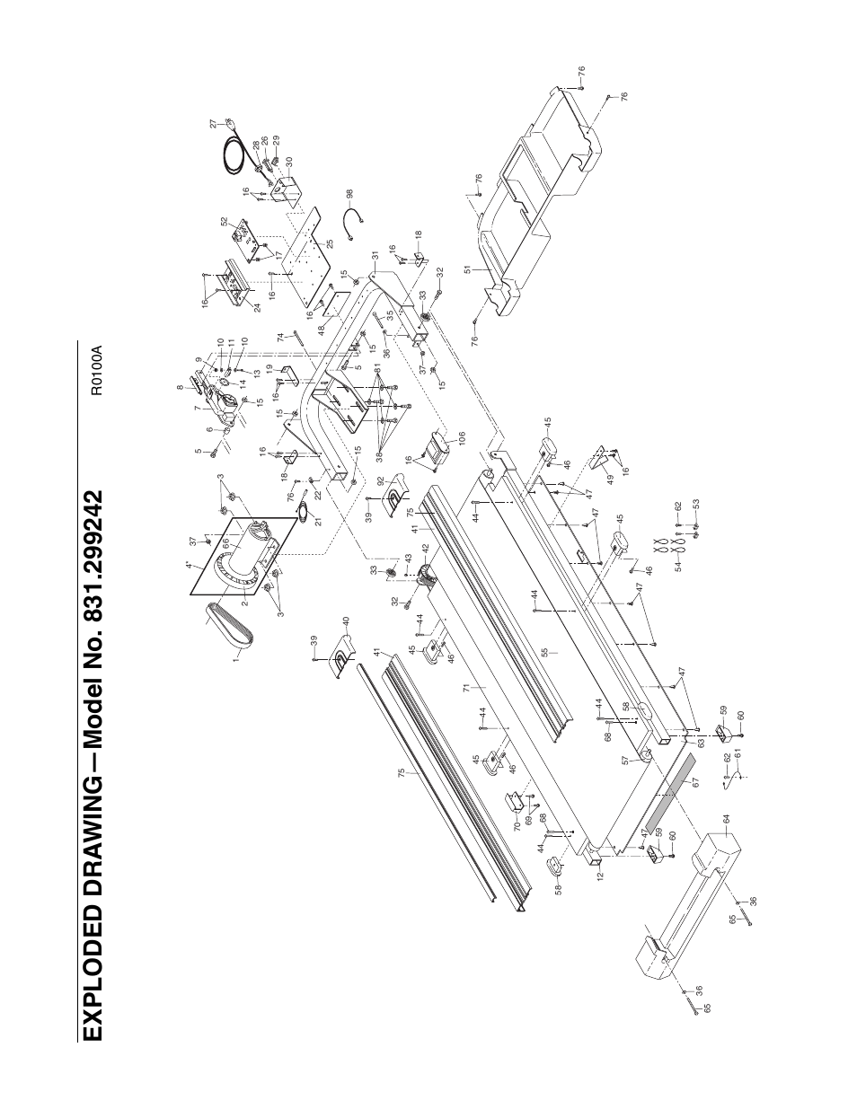 R0100a | ProForm 831.299242 User Manual | Page 20 / 22